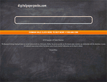 Tablet Screenshot of digitalpaperpacks.com